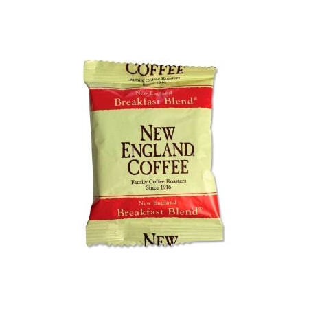 New England Coffee Coffee Portion Packs, Breakfast Blend, 2.5 oz Pack, 24/Box 26260